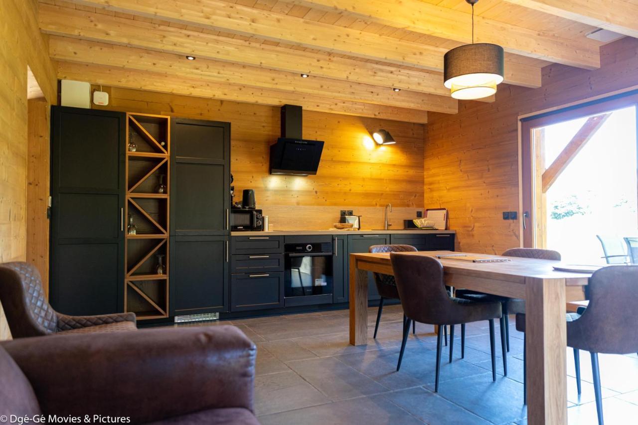 Les Jardins Du Herisson Chalet 2 Bonlieu Exteriör bild